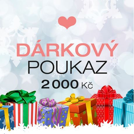 Obrázek z Dárkový poukaz 2000 Kč 